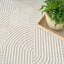 Tapis d'intérieur moderne ivoire Coedy-106588729