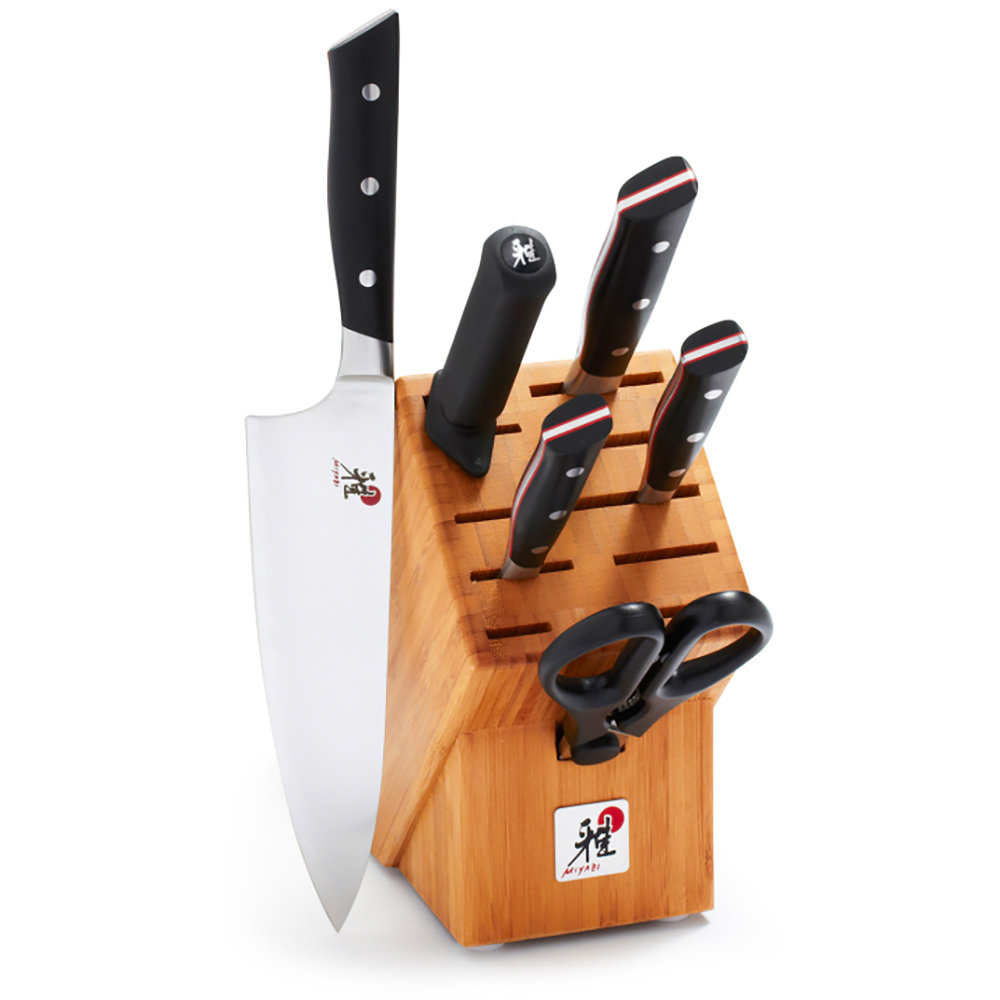 Miyabi Evolution 7-Piece Knife Block Set Miyabi