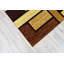 Tapis abstrait brun / beige Mccampbell-40066873