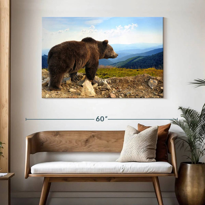 Crowle Mountain Bear, 32" H x 48" W