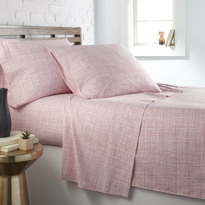 Vilano Choice Muted Mesh Geometric Sheet Set