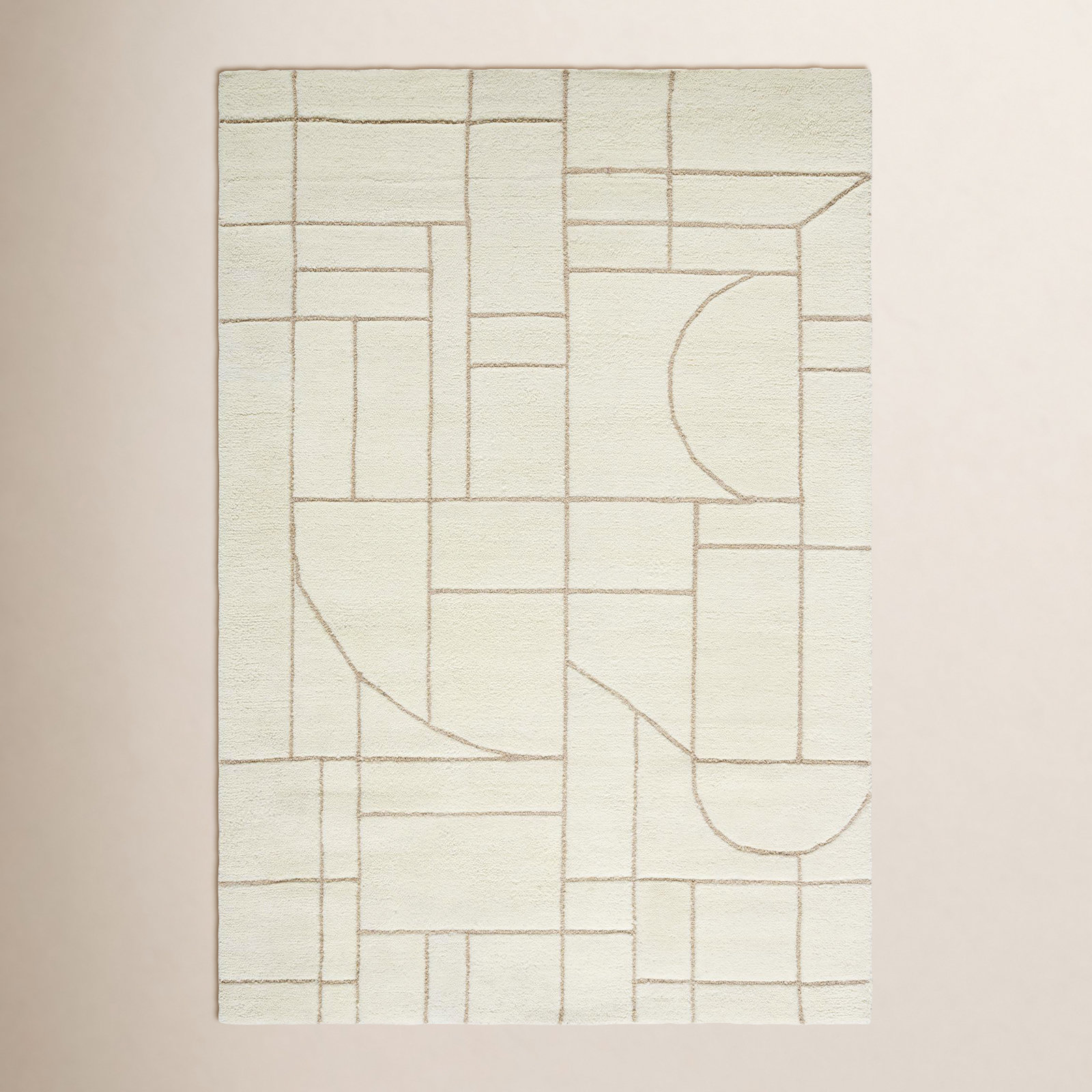 Lorette Hand-Tufted Wool Rug, Rectangle 8' x 10'
