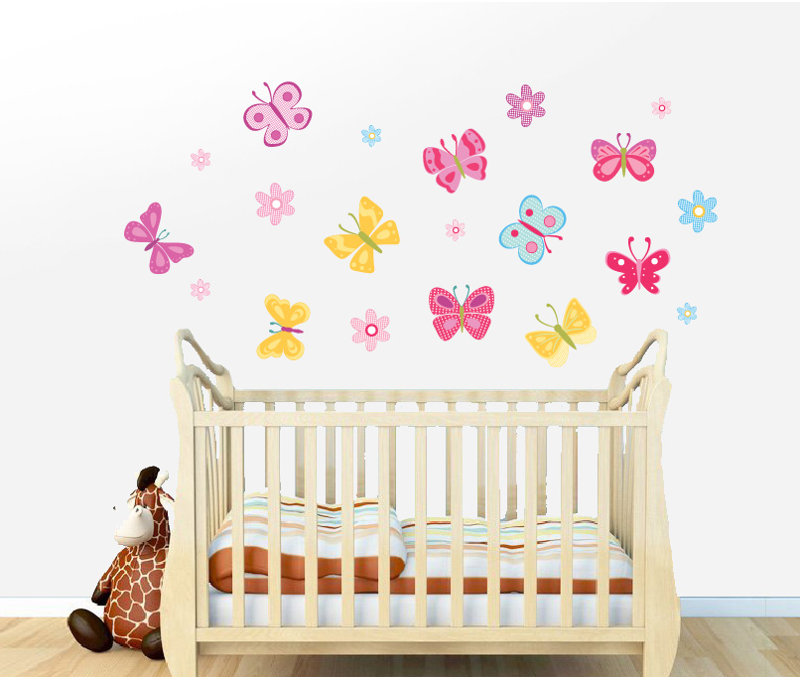 Animals Non-Wall Damaging Wall Decal, Scheme A