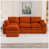 Orange Corduroy