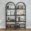 Khader 180cm H x 60cm W Metal Etagere Bookcase-1504959007