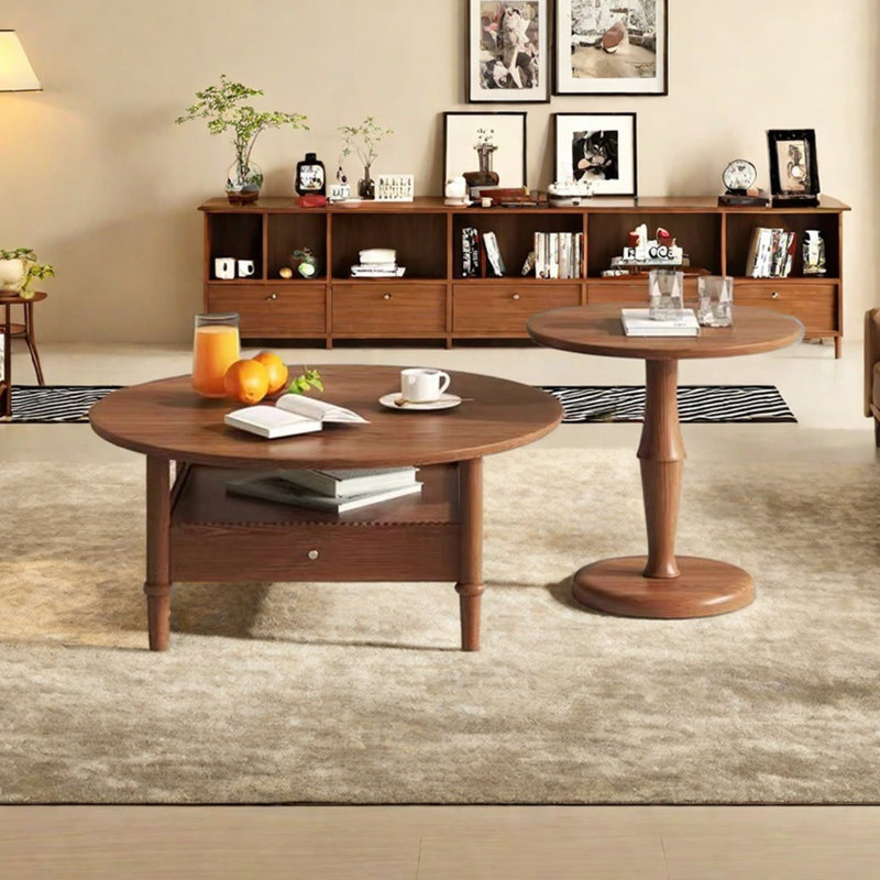 Table basse en bois massif