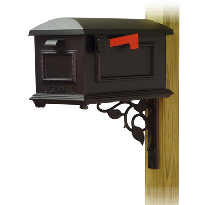 Aluminum Post Mounted Mailbox