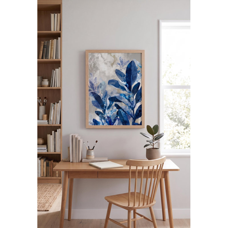 A Symphony in Blue, 40" H x 53" W