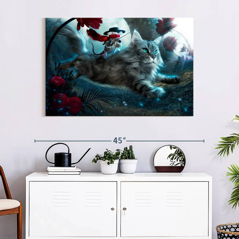 The Hero, 26" H x 39" W