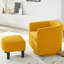 Upholstered Chair With Ottoman-1756058271
