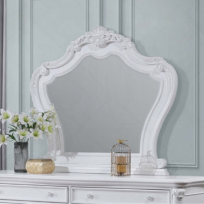 Miroir mural blanc