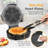 5 Heart-Shaped Waffle Maker With Adjustable Temp