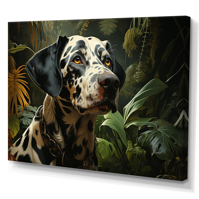 «Dalmatian Dream VI», reproduction sur toile, Toile tendue, H 12 po x l 20 po x P 1 po