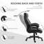 Grande et haute chaise de bureau Vinsetto-2038619297
