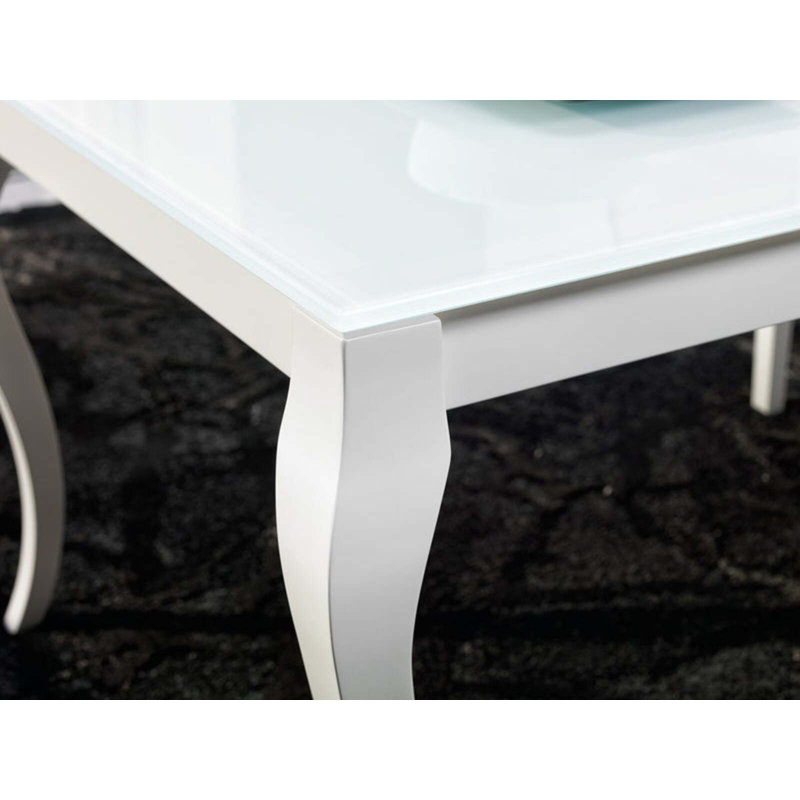 Arquilla Four Leg Coffee Table, White