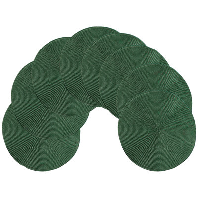 Naomie Polypropylene Plastic Round Placemat