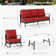 5-Person Sofa Seating Group With Rocking Lounge Chairs