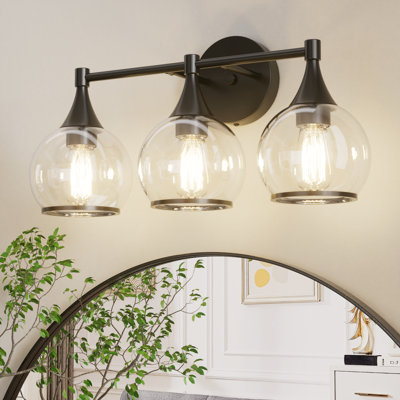 Éclairage de meuble-lavabo à 3 lampes pour salle de bain/salon