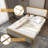 Dunkin Upholstered Metal Platform Bed-2144069454