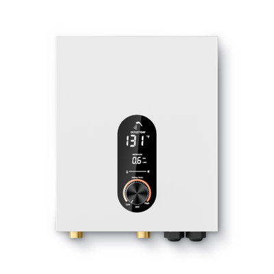 18 kW Electric Tankless Water Heater, 240V On-Demand Hot Water Heater with LED Display and Self-Modulating Control