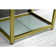 Quadras Ceramic Rectangular Console Bathroom Sink with Overflow