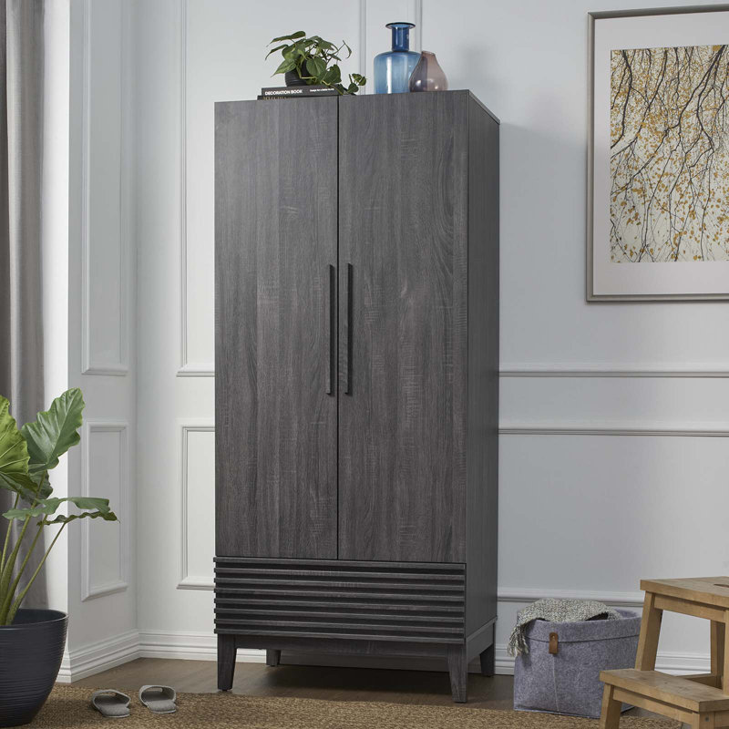 Modway Render Wardrobe, Black