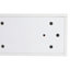 Meuble-lavabo mural blanc brillant 24 po moderne, tiroir à fermeture en douceur, design flottant pour rangement et organisation de chambre à coucher en blanc, solutions d'étude