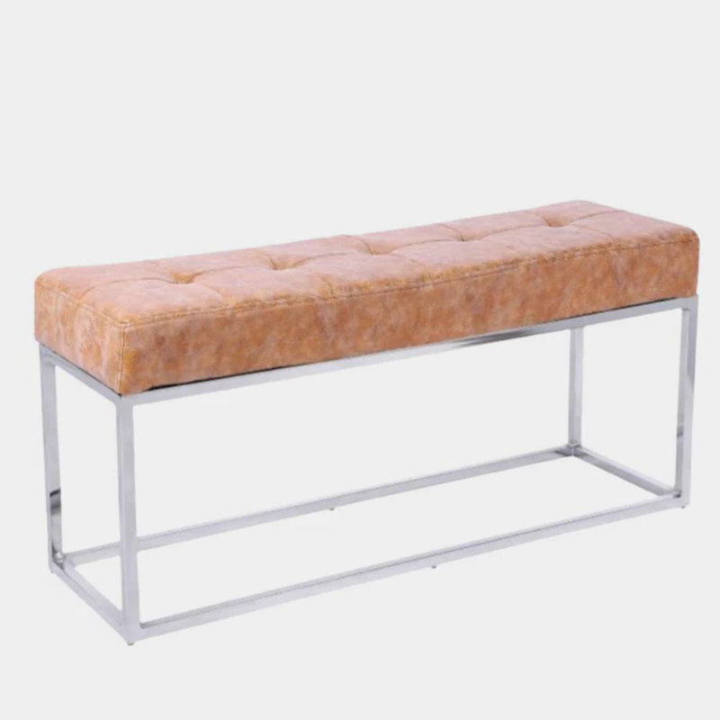 Banc recouverts de tissu d'ameublement