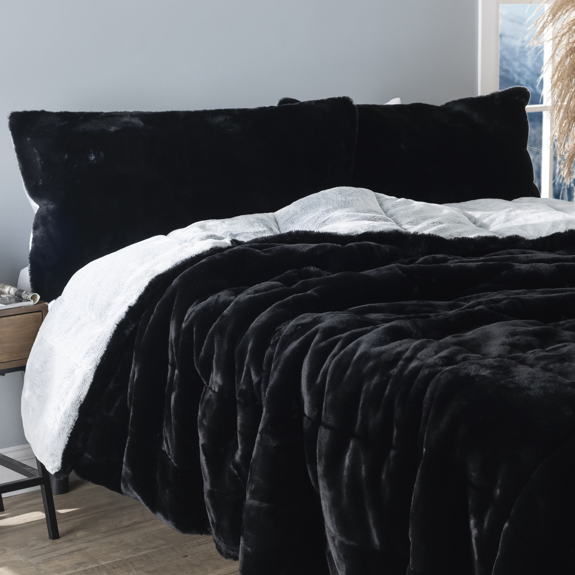 Coma Inducer® Comforter - Charcoal - Oversized Bedding