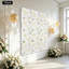 Panneau mural fleur artificielle-134197612-134197613