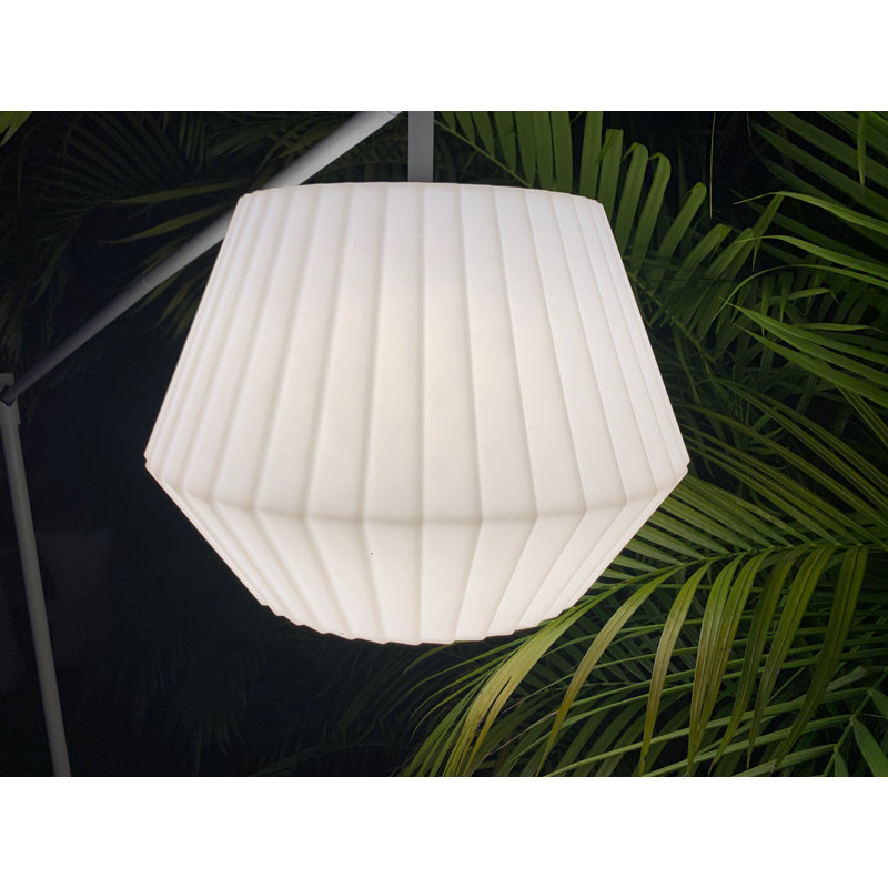 Modulaa 72.8'' Plug-in Outdoor Hanging Light, Gray