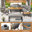 8 - Person Patio Dining Set with Rectangular Table-1806068718