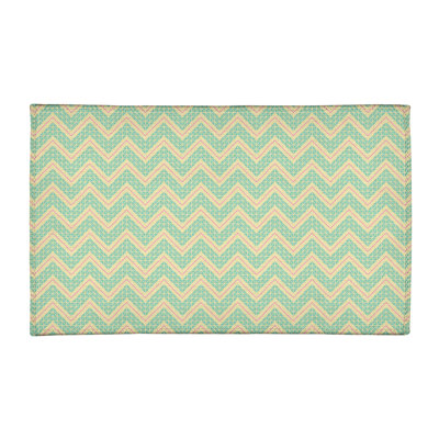 Chenille Chevron Indoor Rug