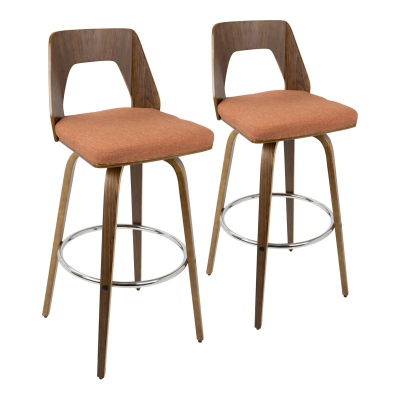 Swivel Upholstered Counter Stool