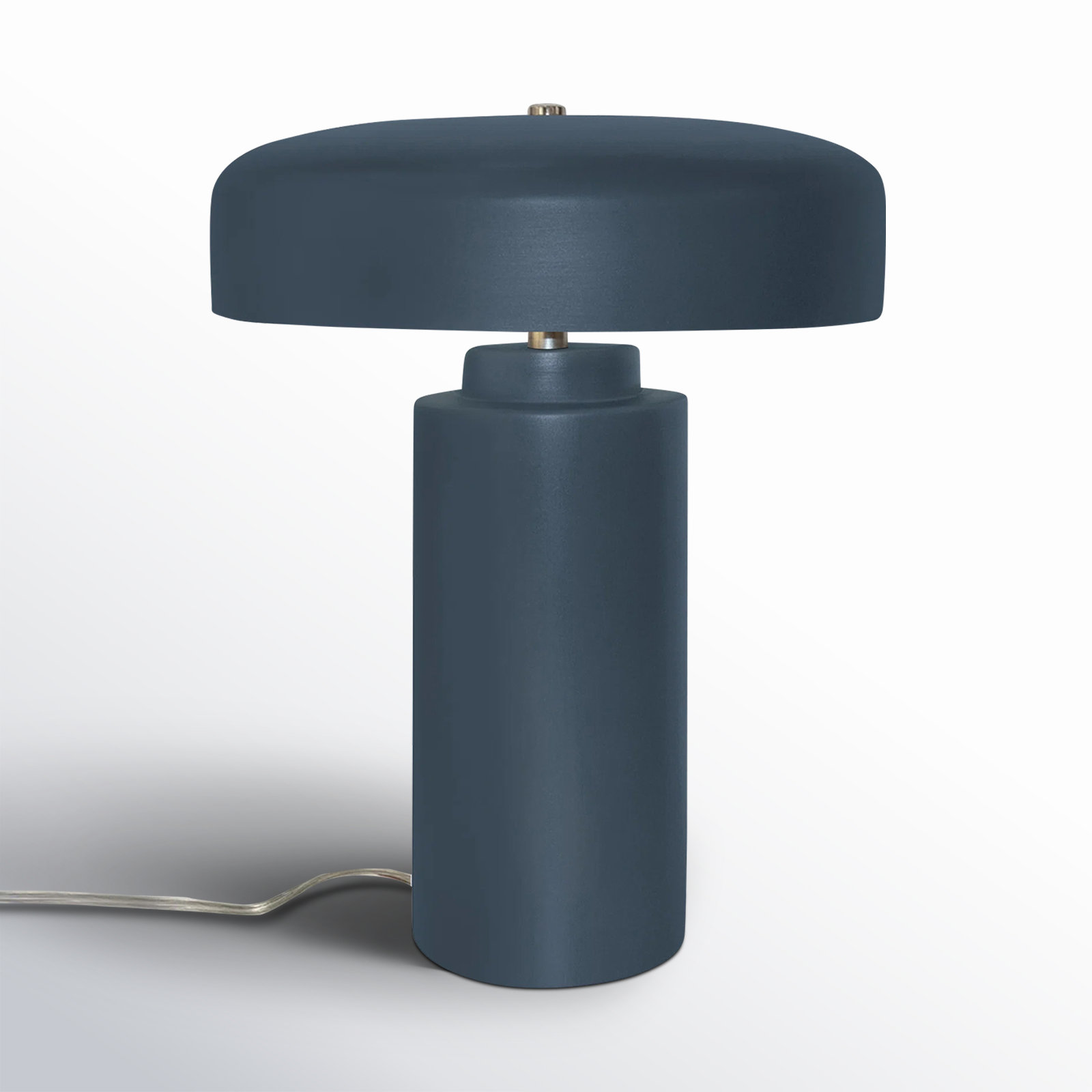 Hardacre Ceramic Table Lamp, Midnight Sky/Matte White