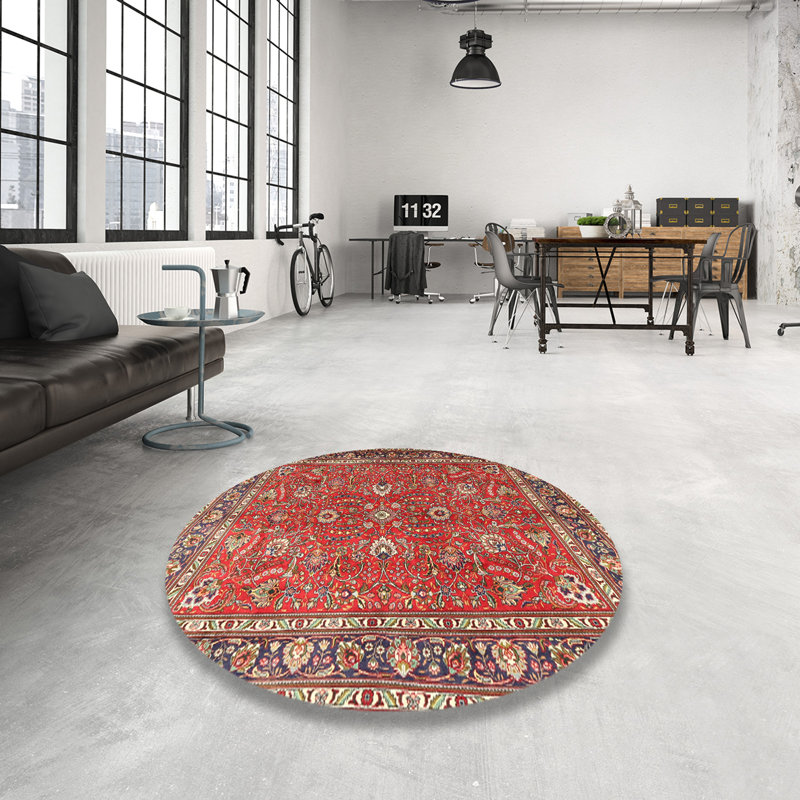 Akaash Oriental Indoor Rug, Round 3'