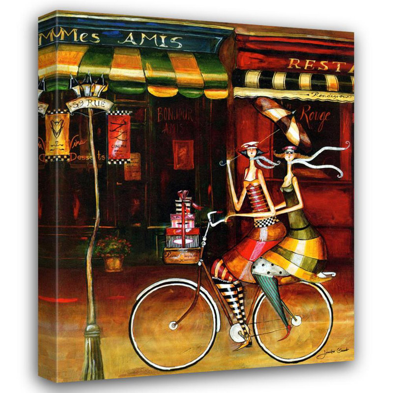 Mes Amis II, 24" H x 19" W