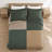 3 Pieces Full/Queen Comforter Set,Green