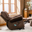 Fauteuil inclinable électrique avec thermothérapie et massage, adapté aux personnes âgées