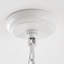 Lustre empire unique à 5 lumières Curron