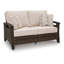 Causeuse d'extérieur avec coussin Drakes Beach