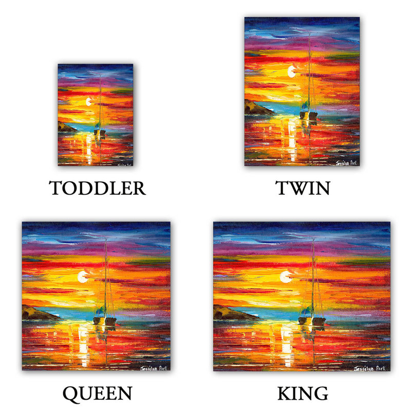 Polyester Duvet Cover, Twin Duvet Cover + 1 Standard Sham