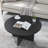  Boggess Modern Minimalist Wood Coffee Table for Living Room, Round Coffee Table-1743570835