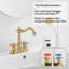 Robinet de lavabo de salle de bain 4 "avec drain Centreset-106847025