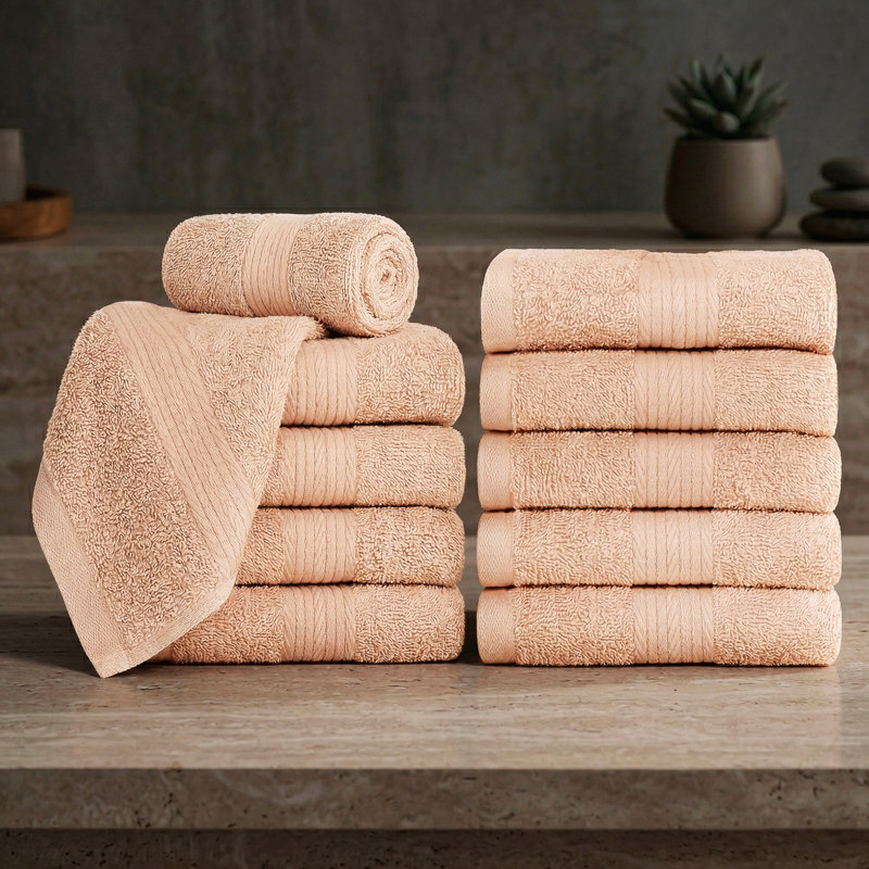 Washcloth, Beige