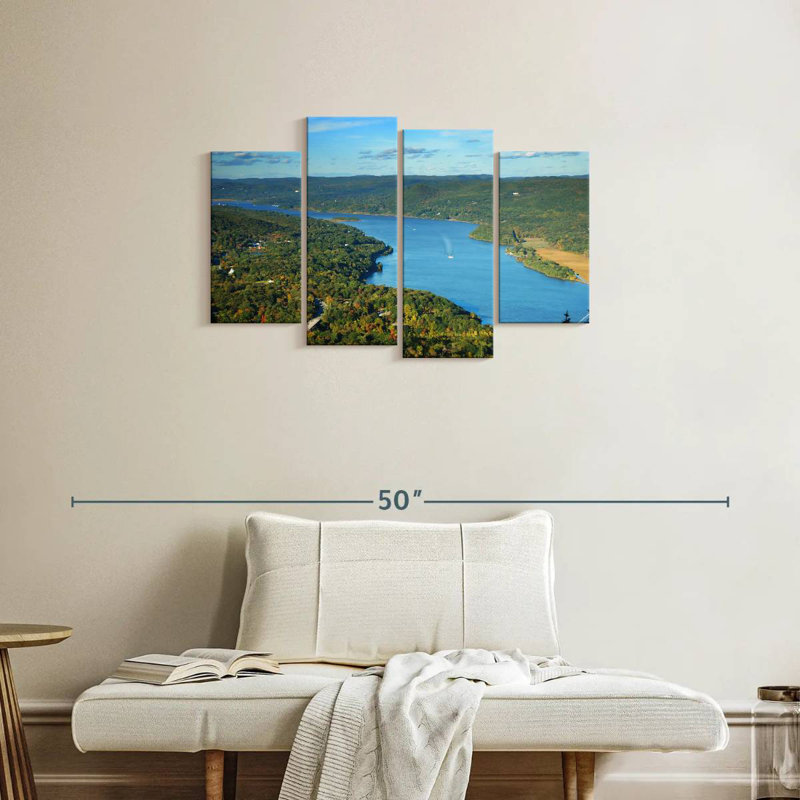 Alvord Hudson River d'en haut, H 22 po x l 36 po