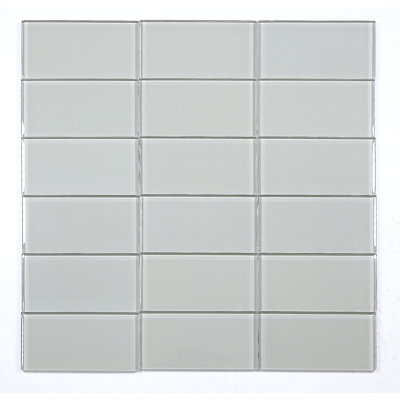Art Deco 1" x 2" Glass Mosaic Tile