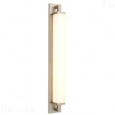 34" Brushed Nickel Integrated LED Bathroom Vanity Light