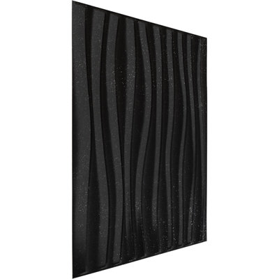 19 5/8"W x 19 5/8"H Shoreline EnduraWall Decorative 3D Wall Panel, Textured Metallic Galaxy (Covers 2.67 Sq. Ft.)