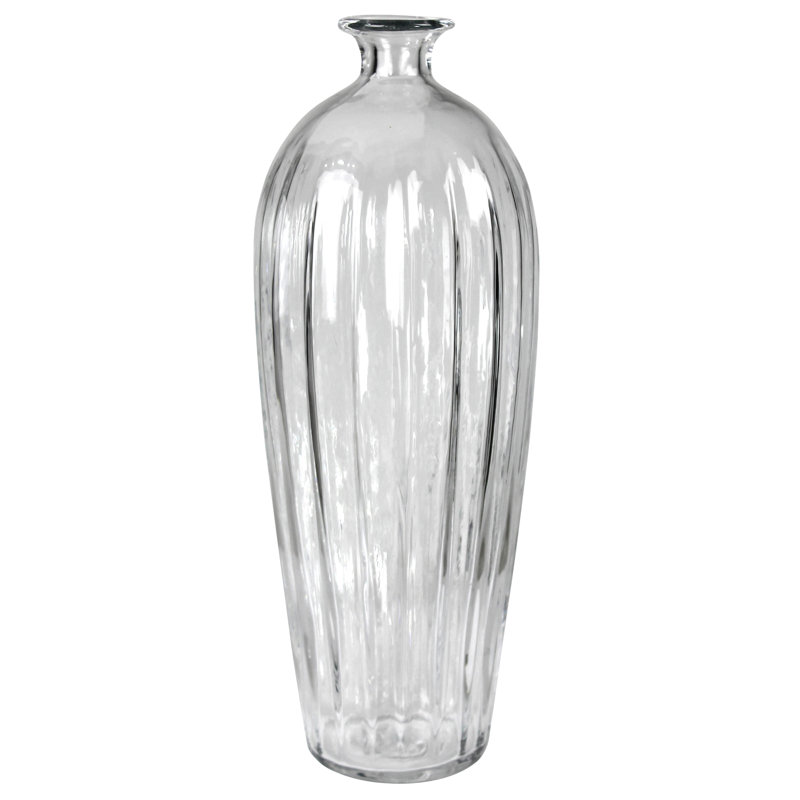 Vase festonné, grand verre